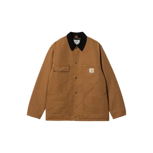 Carhartt WIP Puffer Jackets Men Dark Brown