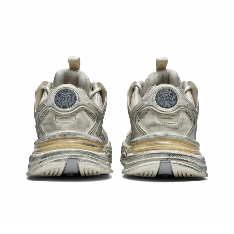 BASLS Moon Exploration Collection Trendy Versatile Low Top Chunky Sneakers Unisex-12