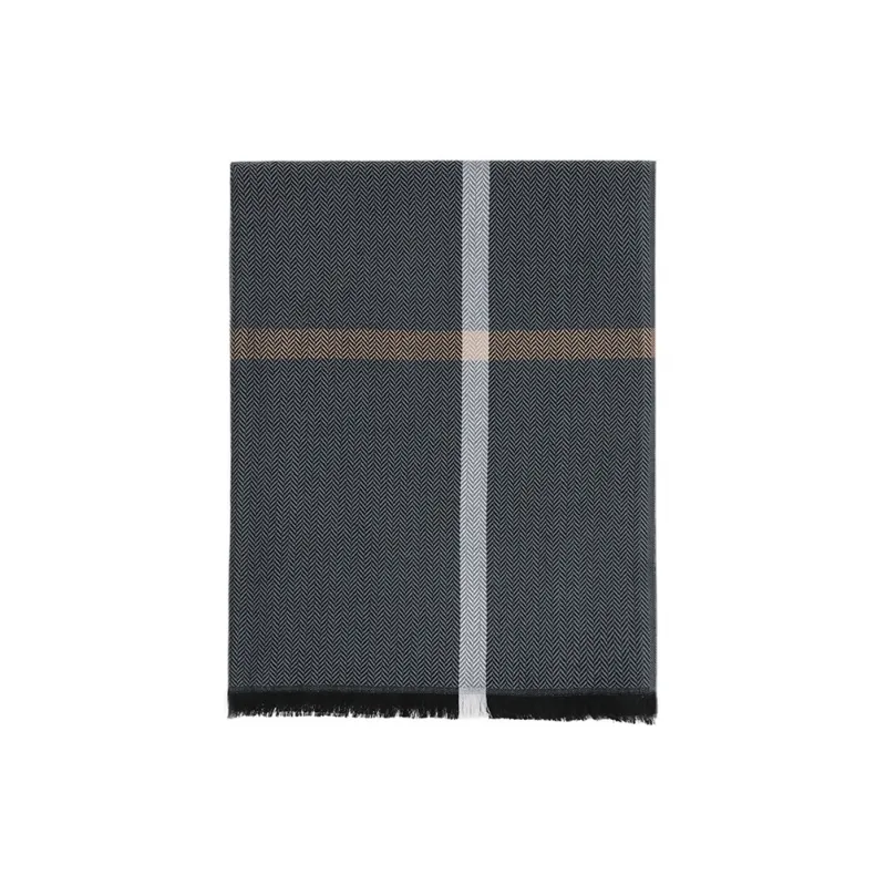 MARJAKURKI Scarf With Scottish Winter Atmosphere Greeting Card Elegant Artistic Style Unisex-3