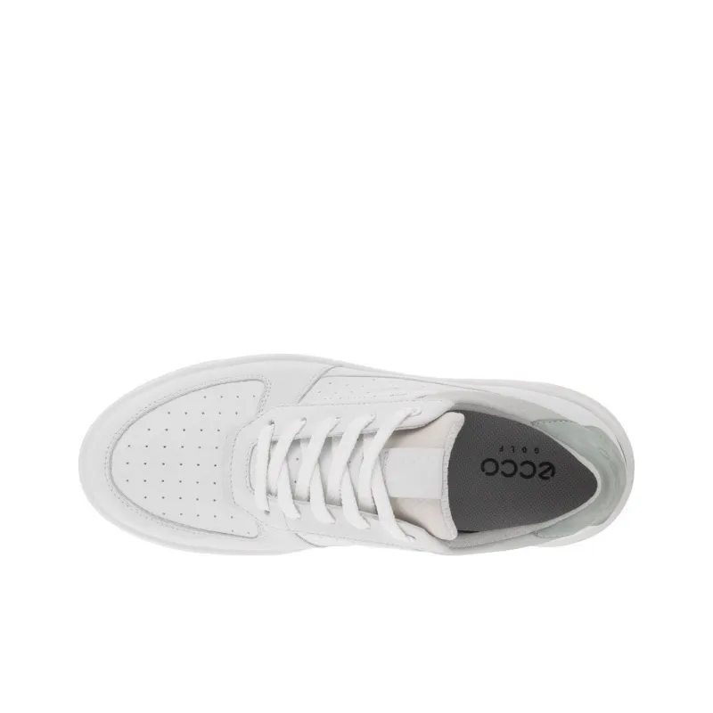 Ecco Low Top Golf Shoes Women's White-2