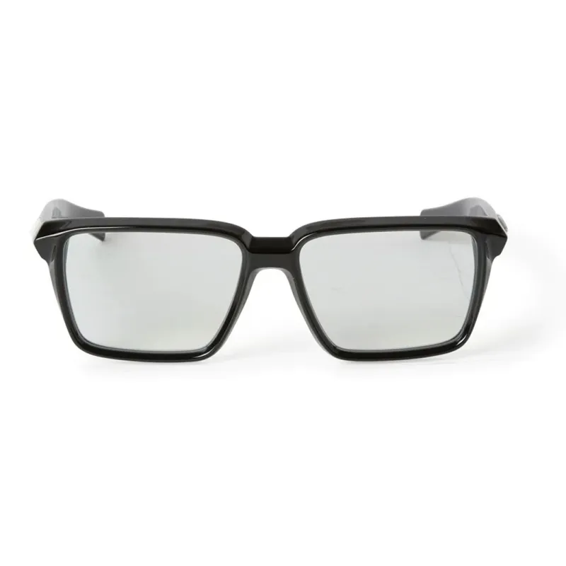 OFF-WHITE Acetate Square Sunglasses Unisex Black-1