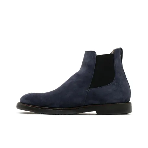 Silvano Sassetti Chelsea Boots Men Blue