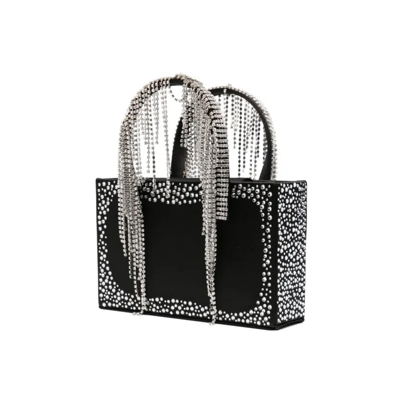 KARA Crystal fringe Tote Bag-1