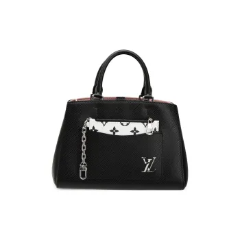 LOUIS VUITTON Epi Grained Cow Leather Montina BB 2 in 1 Combination Tote Bag Shopping Bag Handbag Regular Women's Black