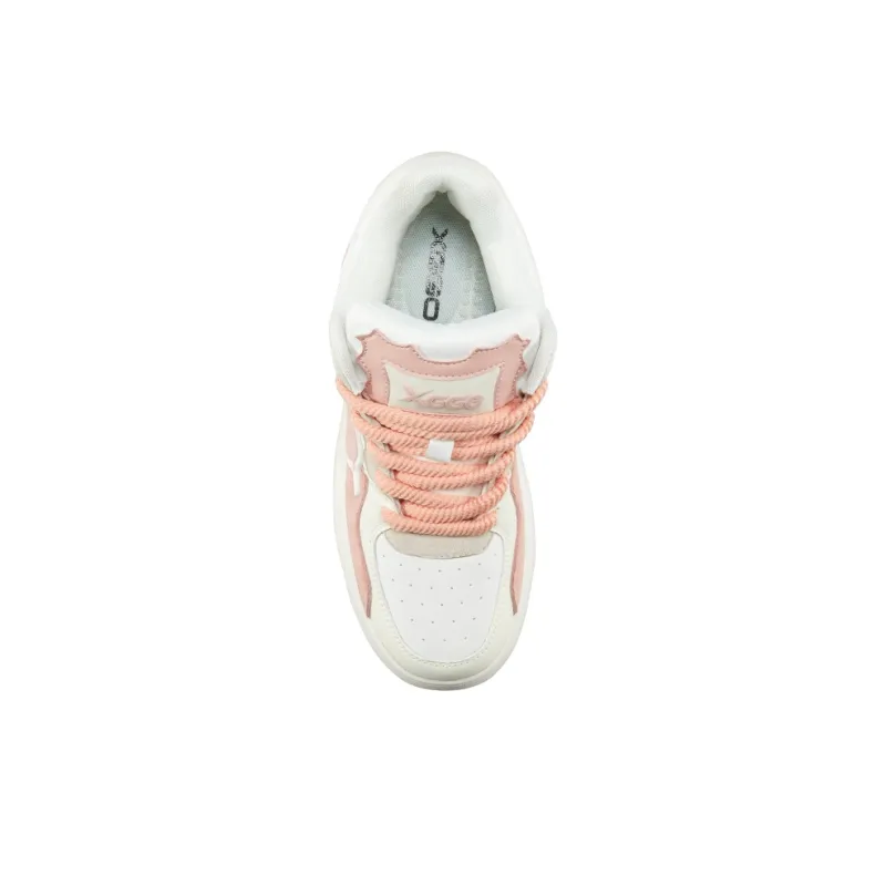 XIANGGUAN XGGO Lightning No.1 Wear Resistant Slip Resistant Low Top Skateboard Shoes Unisex Pink-5