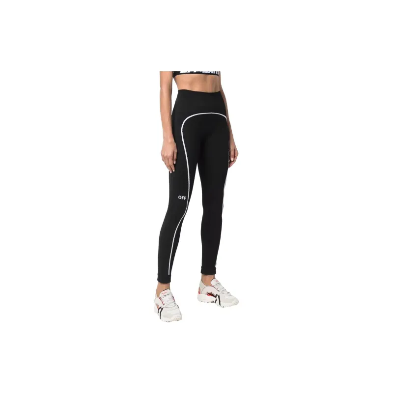 OFF-WHITE SS22 Leggings Women's Black-1