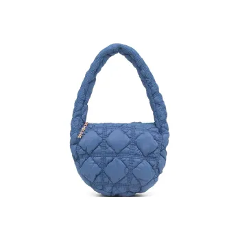 CARLYN Nylon Handbag Mini Women's Denim Blue