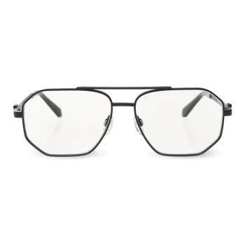 OFF WHITE Optical Style 44 Pilot frame Glasses