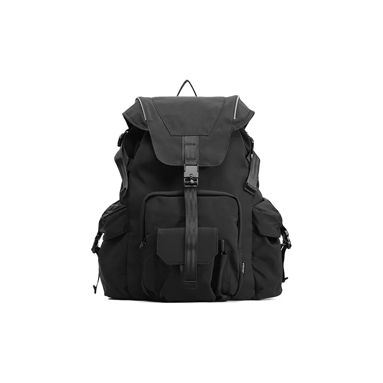 MYEDITION Helmet Bag, Backpack, Outdoor Bag Nylon Fabric Black Unisex-1