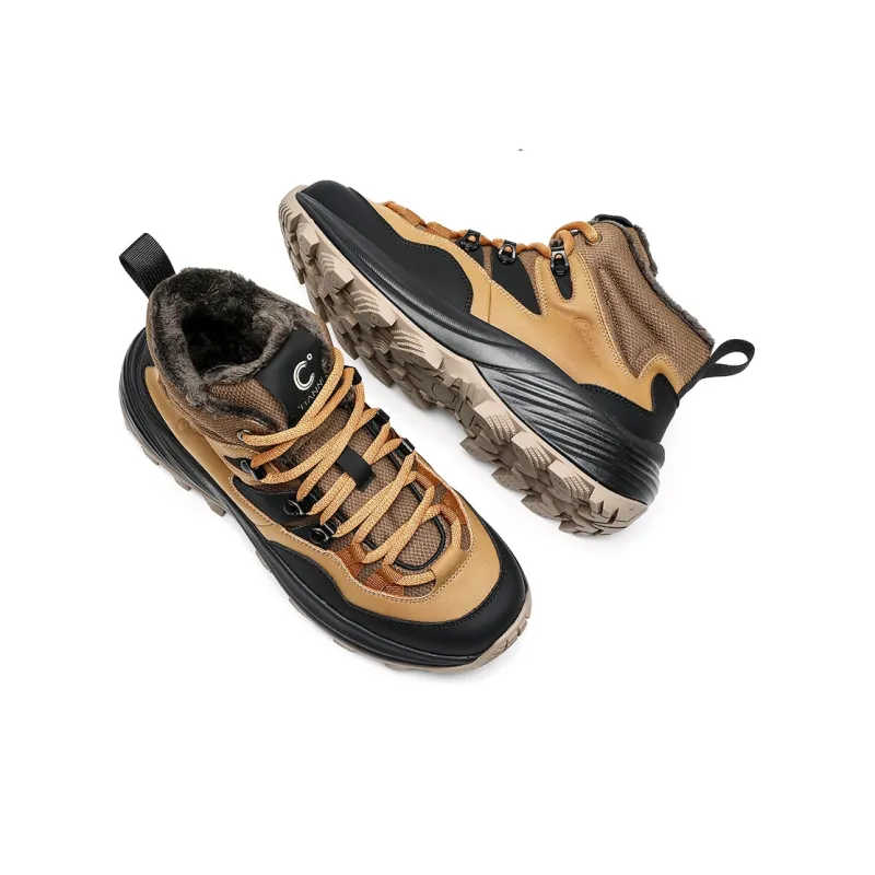 C°BANNER Mid Top Casual Shoes Men's Earth Yellow-2