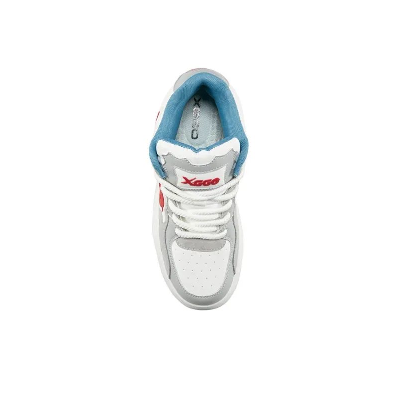 XIANGGUAN XGGO Lightning No.1 Puffy Shoes Wear resistant And Lightweight Skateboard Shoes Unisex Vintage Gray-4