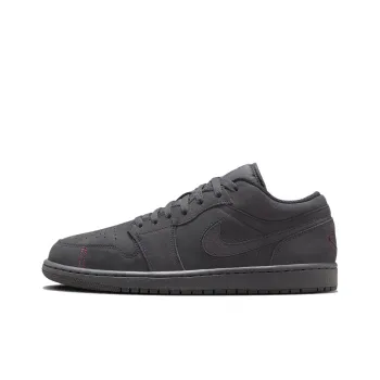 JORDAN 1 Low Se Craft Dark Smoke Grey Varsity Red