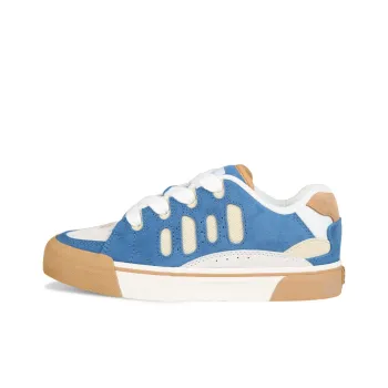 Ollieskate Low Top Skateboard Shoes Unisex Blue White