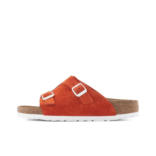 Birkenstock Slide Slippers Unisex Tomato Red