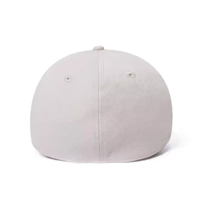 New Era Elastane Baseball Caps Unisex Light Beige-2