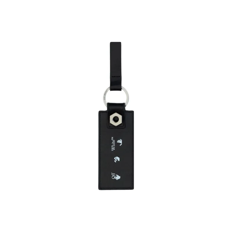 OFF-WHITE Keychains Unisex Black-1