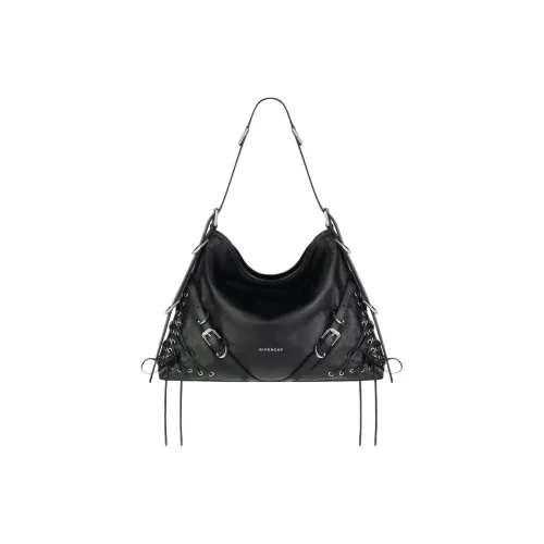 Givenchy Calfskin Shoulder Bag, Crossbody Bag, Handbag Medium Size Women's Black