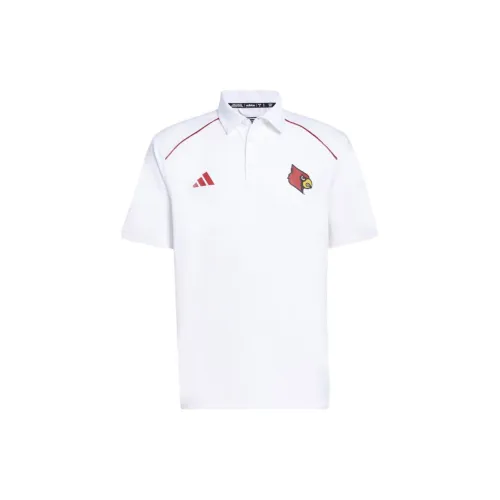 Adidas Louisville Polo Shirts Men White