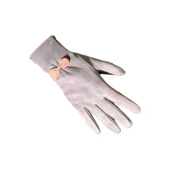Classmate Yang Suede Knit Gloves Women's