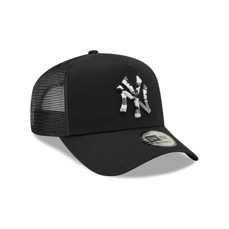 New Era New York Yankees MLB Trucker Adjustable Cap Men's Navy-4