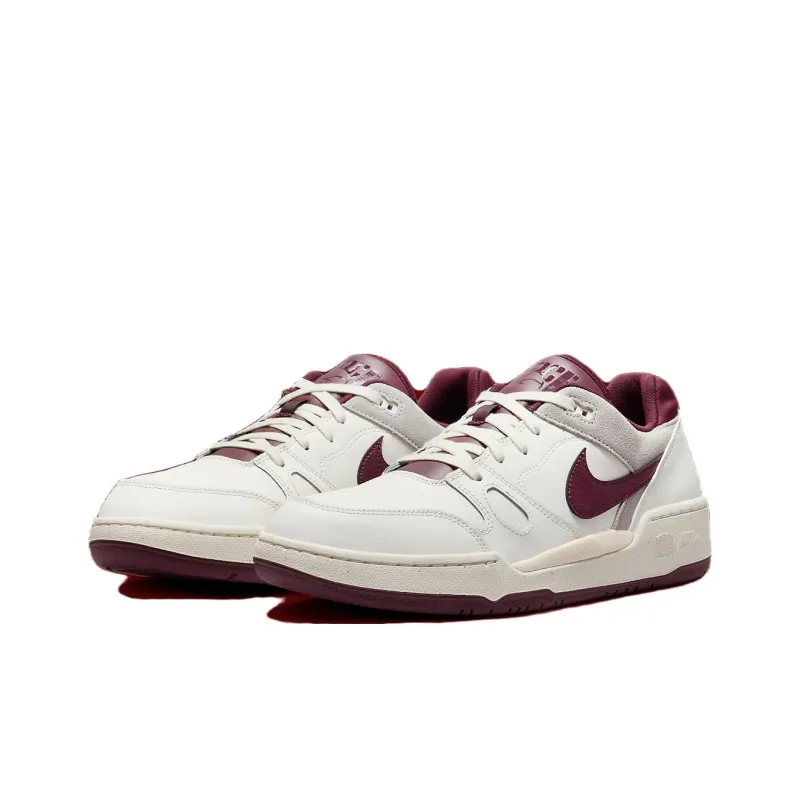 Nike Full Force Low 'Sail Burgundy'-2