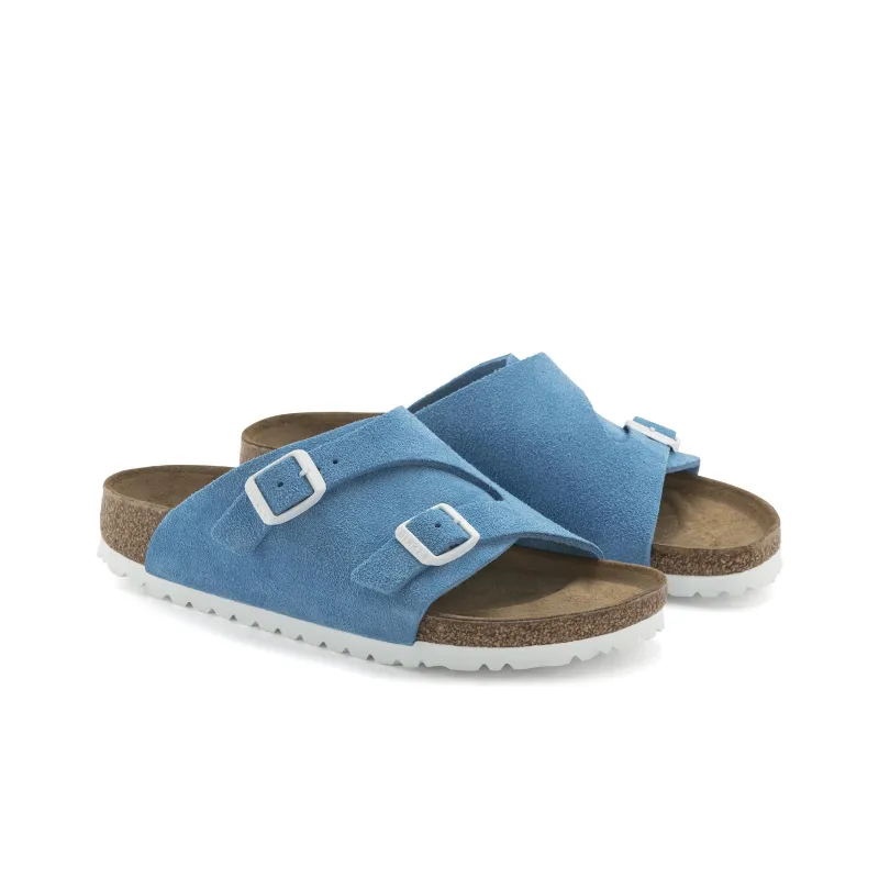 Birkenstock Zrich Suede Leather 'Sky Blue'-2