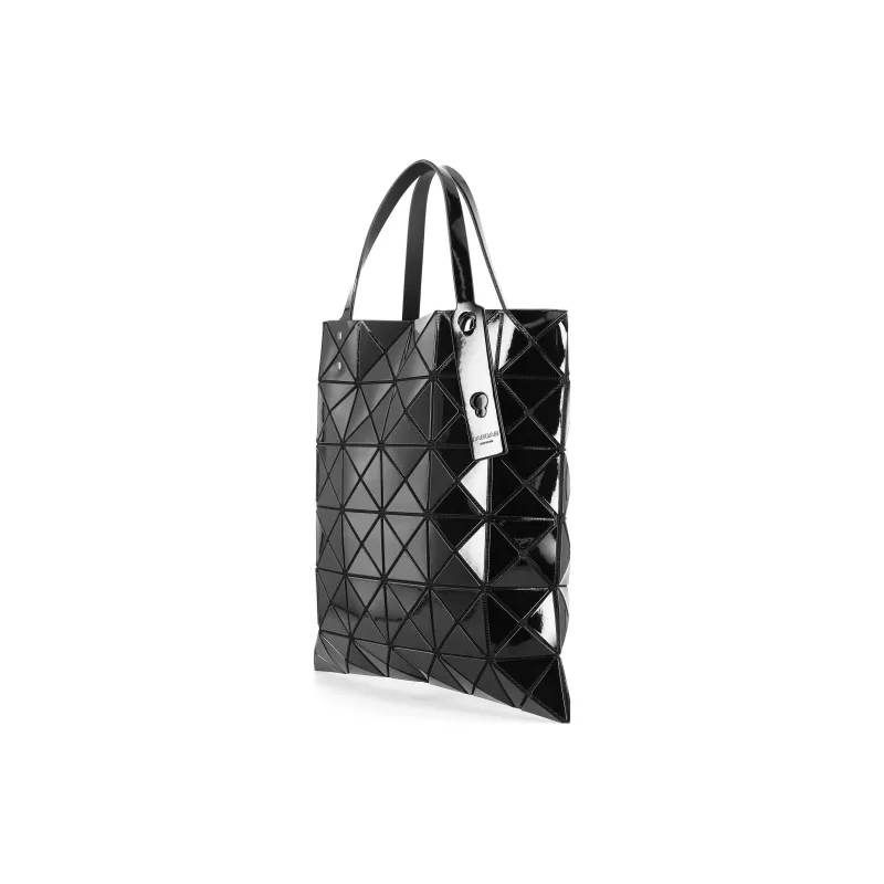 ISSEY MIYAKE Lucent Polyvinyl Chloride Resin Tote Bag, Shopping Bag, Shoulder Bag, Handbag Tubas Women's Black-1