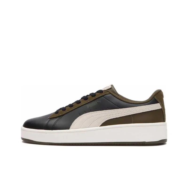 PUMA Vikky V2 Sky Light 2 Cushioning Wear-Resistant Low-Top Skateboard Shoes Unisex Brown Black-0