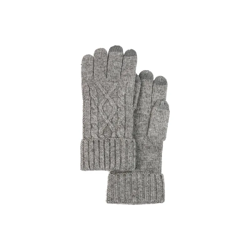 MARJAKURKI Wool Atmosphere Hand Gloves With Needle And Thread Embroidery Greeting Card Women's-1