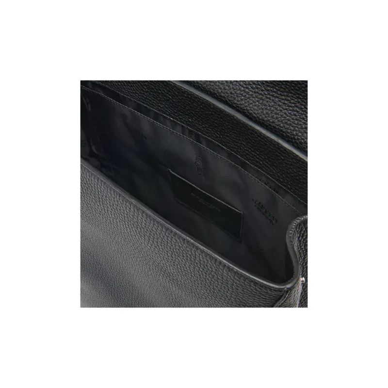 Alexander McQueen Natural Grained Cow Leather Backpack Men's Black-3