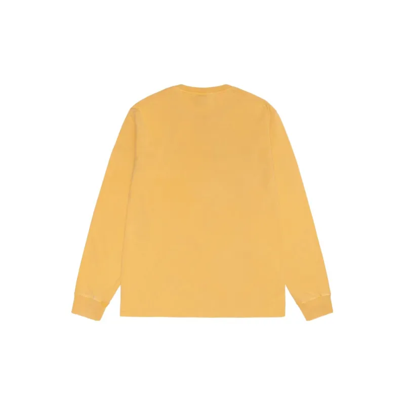 Stussy Pigment Dyed Small Stock Long Sleeve Tee-7