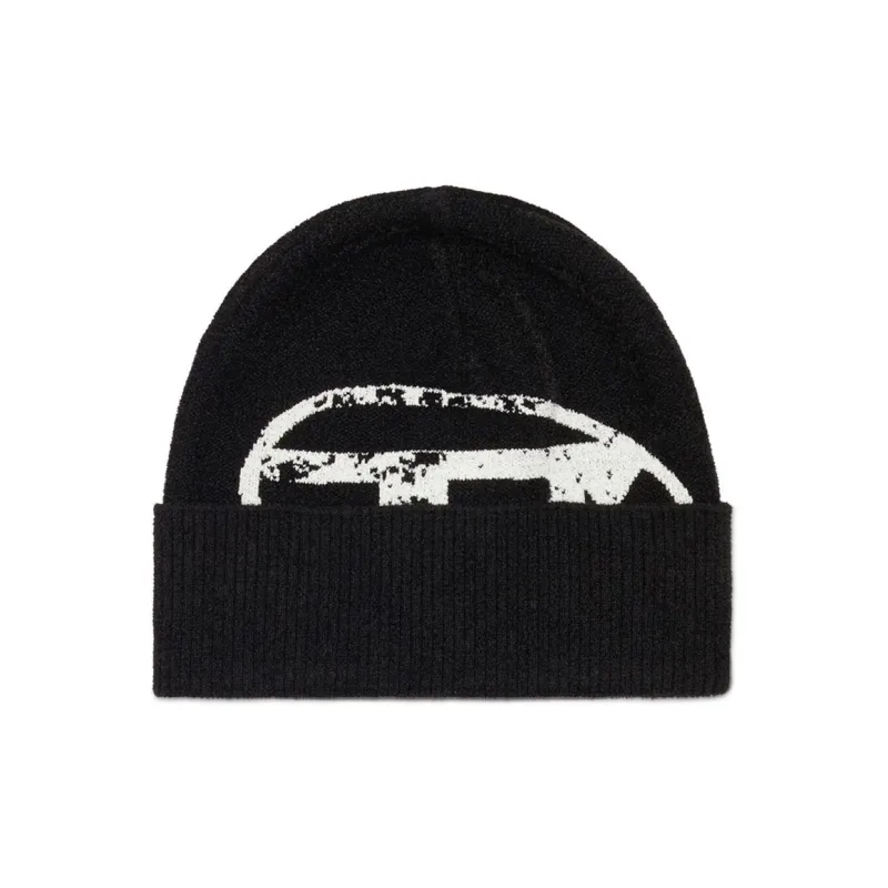 DIESEL K-Urius Logo-print Beanie-0