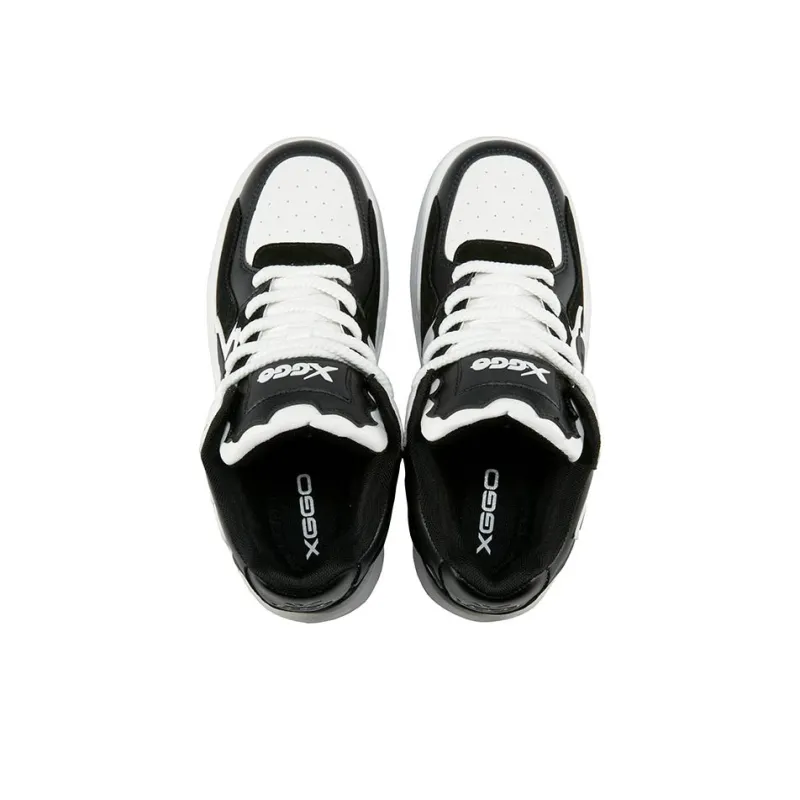 XIANGGUAN XGGO Lightning No.1 Wear Resistant Slip Resistant Low Top Skateboard Shoes Unisex Black-4
