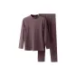 Men's Mock Neck Mocha