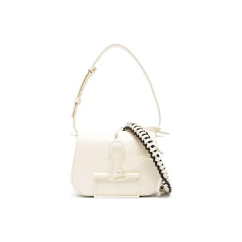 OFF WHITE Binder Leather Shoulder Bag