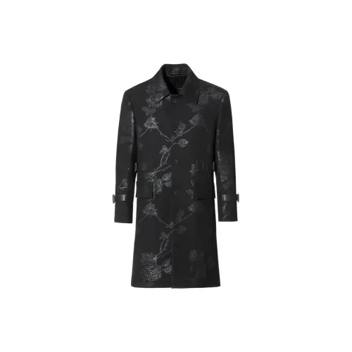 ANDREW MACKENZIE Coats Men Black