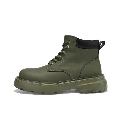 Masongarments Martin Boot Unisex Green