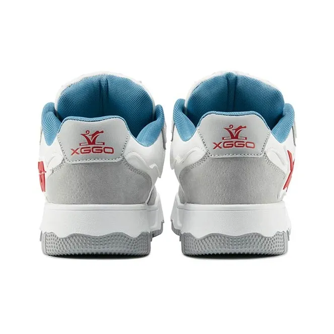 XIANGGUAN XGGO Lightning No.1 Puffy Shoes Wear resistant And Lightweight Skateboard Shoes Unisex Vintage Gray-5