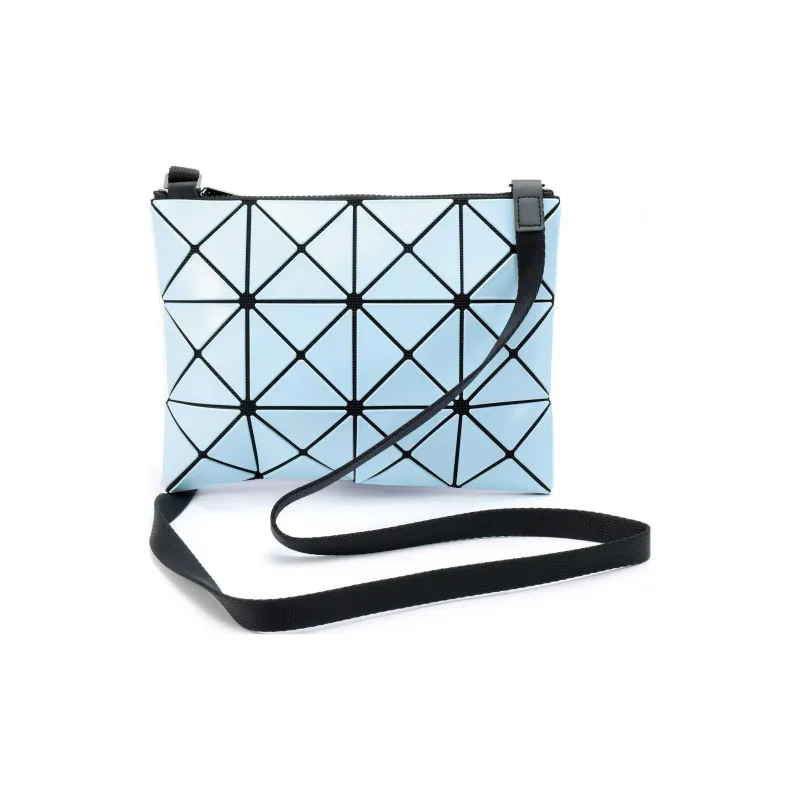 ISSEY MIYAKE Lucent Gloss Mi Polyester Shoulder Bag Crossbody Bag Regular Unisex Light Blue With Lavender-1