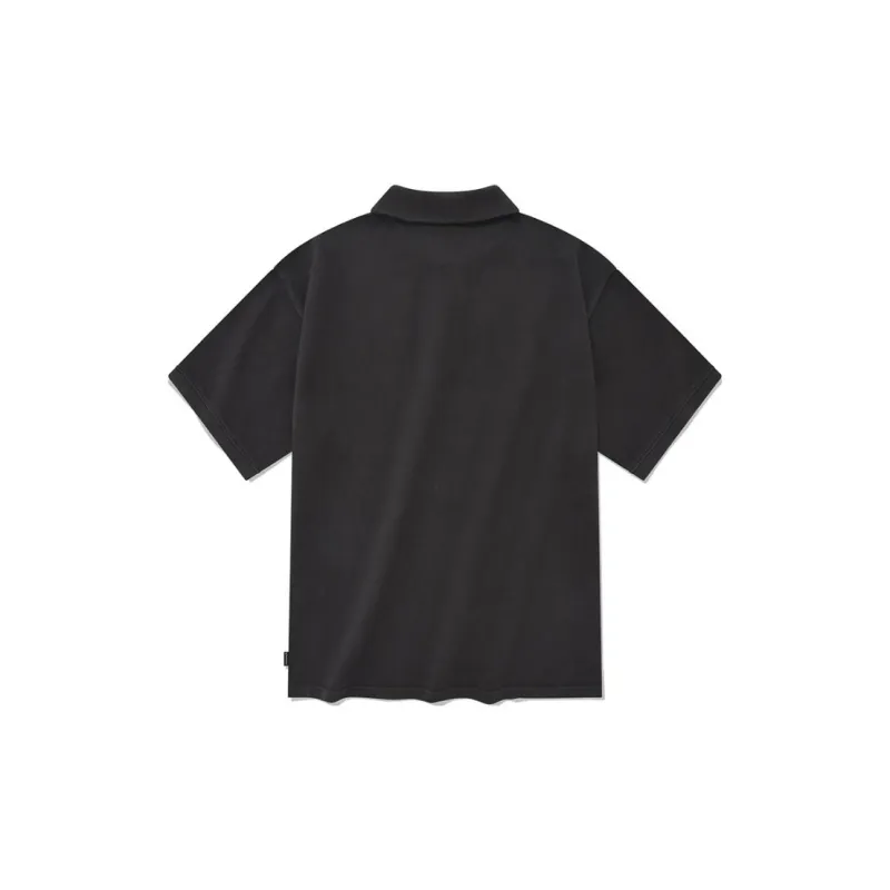 COVERNAT SS23 Polo Shirt Unisex Charcoal-1