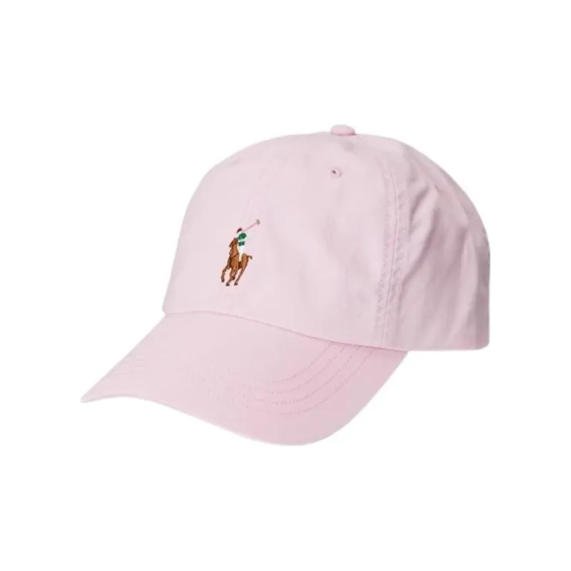 Polo Ralph Lauren Cotton Baseball Caps Unisex Pink-0