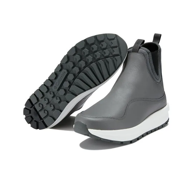 Columbia Abrasion Resistant Thermal High Top Casual Shoes Women's Gray-2