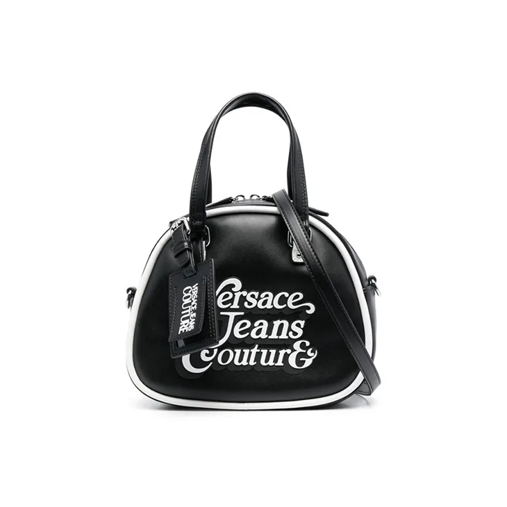 VERSACE JEANS COUTURE Polyester Shoulder Bags Handbags Regular Women's Black/White-0