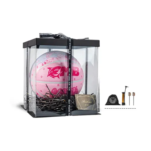 FITLOOK Size 7 Ball Indoor And Outdoor All Street Training Competition Basketball PU Pink Cat Nebula