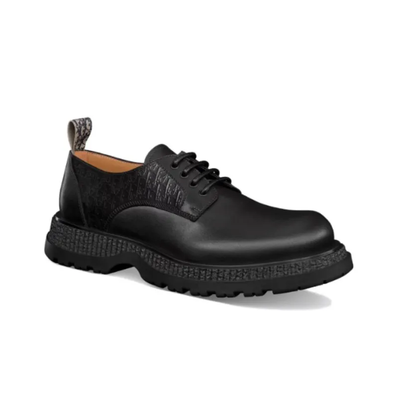 DIOR Buffalo Derby 'DIOR Oblique Debossed - Black'-2