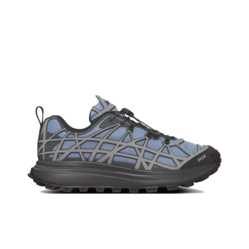 DIOR B31 Low Top Casual Shoes Men's Blue-1