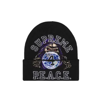 Supreme Peace Embroidered Beanie