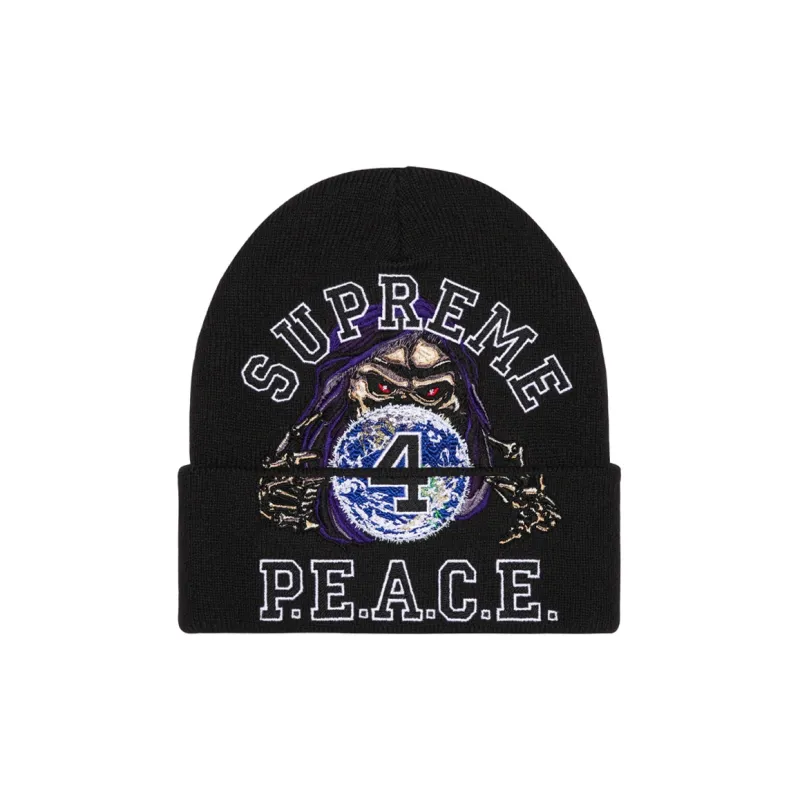 Supreme Peace Embroidered Beanie-0