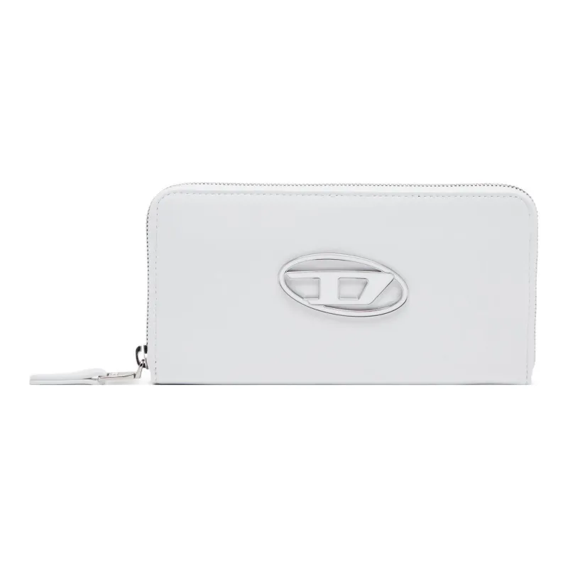 DIESEL Cow Leather Wallet Women's White-0