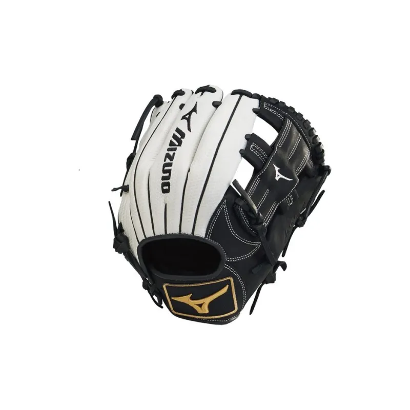 Mizuno Baseball Gloves Catcher's Glove Top Grain Cow Leather Unisex Black-1